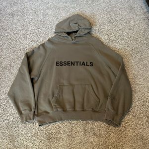 Essentials Stone Hoodie - Size Small